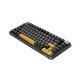 безжична механична геймърска клавиатура Wireless Gaming Mechanical keyboard Titan 75 - KG985W Black - Banana Crystal [Linear]