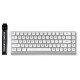 геймърска механична клавиатура Gaming Mechanical Keyboard Ace 68 - 8K, Ice Blue Magnetic Switch [Linear] (English US), White