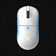 A7 V2 Ultra White - Wireless Gaming Mouse - Dual 8K, Omron Mechanical