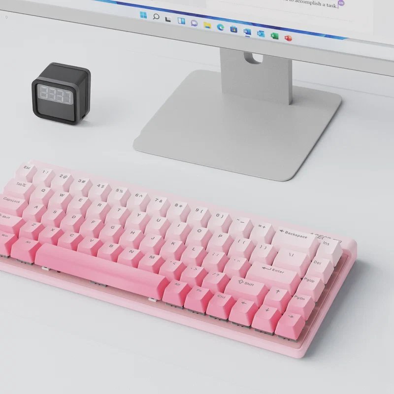 Gaming Mechanical Keyboard Ace 68 Air - 8K, Mount Tai Magnetic Switch GT [Tactile] (English US), Black