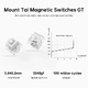 геймърска механична клавиатура Gaming Mechanical Keyboard Ace 68 Air - 8K, Mount Tai Magnetic Switch GT [Tactile] (English US), White
