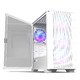 кутия AIR 100 ARGB, Micro ATX Case, TG, 4x120mm ARGB Fans, White