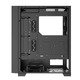 кутия AIR 1000 LITE, Mid-tower Case, TG, 3x120mm Fans, Black