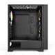 кутия AIR 1000 PREMIUM, Mid-tower Case, TG, 2 Front Panels, 4x120mm ARGB Fans, Black