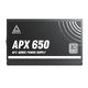 PSU 650W - APX - 80 Plus White