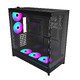 Case ATX - HS02 PRO (B) - 5 x 120 mm ARGB Fans, USB-C, Black
