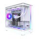 Case mATX - KING 15 PRO (W) - 4 x 120 mm A-RGB, USB-C