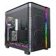 кутия KING 95 Pro, Dual Chamber Mid-tower Case, 6 ARGB Fans, 2 Front Panels, Black