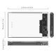 външна кутия за диск Storage - Case - 2.5 inch 10Gbps Type-C Transparent - 2139C3-G2-CR-BP