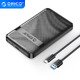 кутия за диск Storage - Case - 2.5 inch USB-C - 2577C3-V1-BK