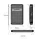 кутия за диск Storage - Case - 2.5 inch USB-C - 2577C3-V1-BK