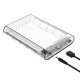 Storage - Case - 3.5 inch USB3.0 transparent - 3139U3