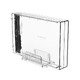 кутия за диск Storage - Case - 3.5 inch USB3.0 transparent, Vertical - 3159U3