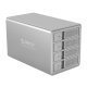 докинг станция Storage - HDD Dock - 4 BAY with RAID, Aluminium - 9548RU3