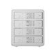 докинг станция Storage - HDD Dock - 4 BAY with RAID, Aluminium - 9548RU3