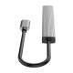 USB3.0/2.0 HUB 3 port + card reader TYPE C, Aluminum - AH-12F-GY