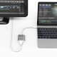 Adapter - USB 3.1 Type C -> HDMI F, gray - RCH-SG