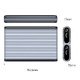 външна кутия за диск Storage - Case - M.2 NVMe Dual-Bay - USB-C 10Gbps, Aluminium - AM2C3-2N-GY