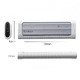 Storage - Case - M.2 NVMe M-key 10 Gbps, Silicone Protective Case, USB-C/A - AXM2-G2-V1-GY