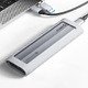 външна кутия за диск Storage - Case - M.2 NVMe/SATA M/B key - USB3.1 Type-C, Silicone Protective Case, 10Gbps - AXM2S-G2-GY-BP