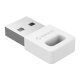 блутут адаптер Bluetooth 4.0 USB adapter, white - BTA-409-WH