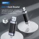 Card Reader USB Type C/A Black - CD2D-AC2-BK