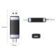 Card Reader USB Type C/A Black - CD2D-AC2-BK