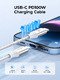 Cable USB C-to-C PD 100W Charging 1.0m White - CDX-100CC-WH