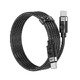Cable USB C-to-C PD 60W Charging 1.0m Black - CDX-60CC-BK