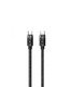 Cable USB C-to-C PD 60W Charging 1.0m Black - CDX-60CC-BK