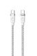 кабел Cable USB C-to-C PD 60W Charging 1.0m White - CDX-60CC-WH