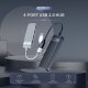 USB2.0 HUB 4 port Black - FL02-BK