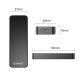 външна кутия за диск Storage - Case - M.2 NVMe M key - USB3.1 Gen2 Type-C, 10Gbps - HM2-G2-BK