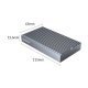 външна кутия за два диска Storage - Case - 2 x M.2 Dual Protocol NVMe+SATA, Aluminium - M2NV01-C3