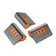 хъб USB 3.1 Gen2 10Gbps HUB 4 port Aluminum Grey/Orange - M3H4-G2-OG