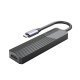 Docking Station Type-C 5-in-1 - MDK-5P Black - Card Reader, HDMI, USB3.0 x1, USB2.0 x1