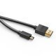кабел Cable HDMI 2.0 to Micro HDMI Type D, 4K/60Hz, 1m - HD101-10-BK