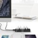 хъб USB3.0 HUB 10 port with Premium Power Adapter, Black - P10-U3-V1-BK
