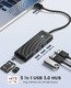 USB3.0 HUB - 3 x USB3.0, SD, TF - PAPW3AT-U3-015-BK