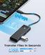 USB3.1 HUB Type-C - 4 x USB3.0 - PAPW4A-C3-015-BK