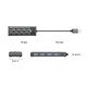 хъб USB3.0 HUB 4 port Black - PAPW4A-U3-015-BK