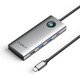 Type-C Docking Station Power Distribution 100W - HDMI, Type-C x 1, USB3.0 x 2, USB 2.0 x 1, LAN 1000Mbps Gigabit, VGA - PW11-8PC-GY-EP