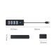 хъб HUB USB3.0 4 port Black - PW4U-U3-015-BK