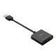 USB Sound card - Headphones, Mic, 4 PIN headset, Black - SKT3-BK