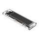 Storage - Case - M.2 SATA B-key 5 Gbps Black - TCM2F-C3-BK