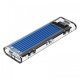 Storage - Case - M.2 NVMe/SATA M/B key - USB3.1 Type-C Gen.2 10Gbps, Blue - TCM2M-C3