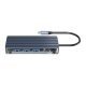 докинг станция Type-C Docking Station Power Distribution 3.0 100W - HDMI, Type-C x 1, USB3.0 x 3, LAN, SD - WB-8P-GY