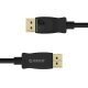 Кабел Cable - Display Port v1.2 DP M / M Black 4K 1m - XD-DTDP4-10-BK