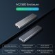 външна кутия за диск Storage - Case - M.2 NVMe M-key 10 Gbps - PCM2-C3-SV