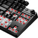 Professional Gaming Mechanical Keyboard Xboard MS TKL ANSI Black - 8K, Cherry MX2A [Linear], RGB
